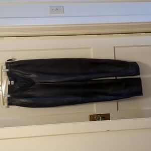 Women's leather pants